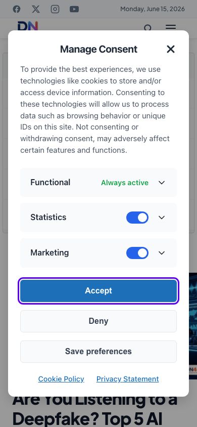 WordPress Blog Migration Plan mobile view
